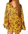 Buddylove Gabriella Cocktail Dress In Tortoiseshell In Multi