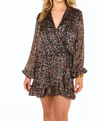Buddylove Here For The Party Romper In Thornberry In Multi