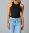 BUDDYLOVE JADA HALTER BODYSUIT PANTHER IN BLACK