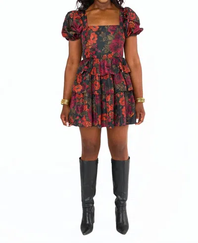 Buddylove Jessa Dress In Night Shades In Multi