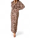 Buddylove Jude Long Sleeve Maxi Dress In Kiara In Multi