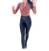 Buddylove Keep It Simple Bodysuit In Mauve In Multi