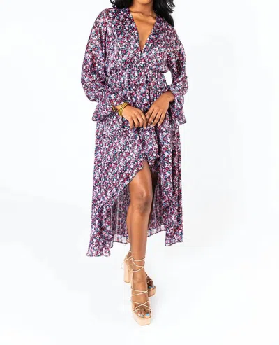 Buddylove Lennon Dress In Passion Punch In Multi