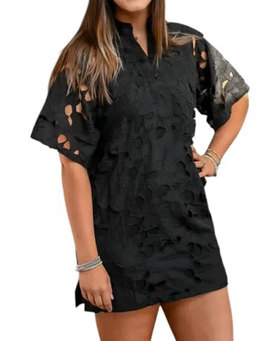 Buddylove Lulu Dress In Onyx In Black