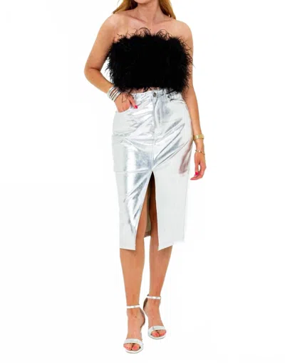 Buddylove Mariana Skirt In Silver