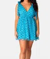 BUDDYLOVE MELANIE TIE-SHOULDER MINI DRESS IN MICKEY