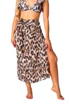 Buddylove Neptune Kirara Skirt In Animal Print In Multi