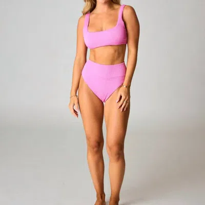 Buddylove Ora Swimsuit In Pepto Pink