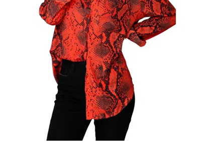 Buddylove Portia Tunic Top In Lava Rock In Purple