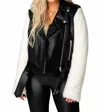 Buddylove Quinn Vegan Leather Jacket In Black In Black