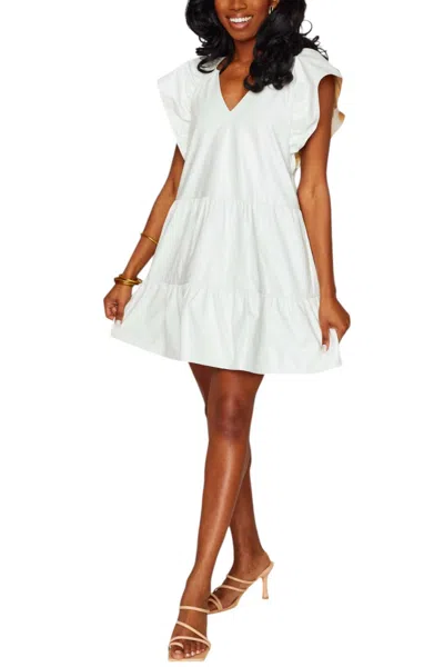 Buddylove Ronnie Dress In White In Neutral
