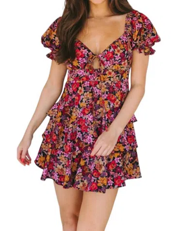 Buddylove Tammy Dress In Forbidden In Multi