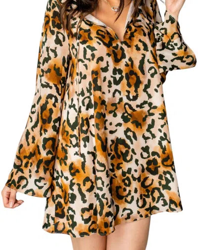Buddylove Tanna Dress In Lioness In Brown