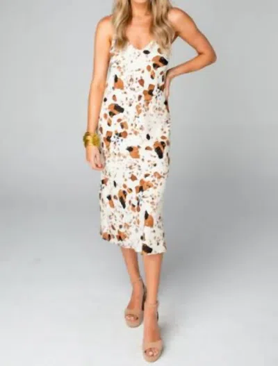 Buddylove Tiff Midi Slip Dress In Texas In Multi