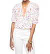 Buddylove Vita Bodysuit In Confetti Print In Multi