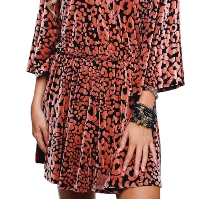 Buddylove Whitney Dress In Feline In Multi