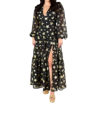 Buddylove Zodiac Maxi Dress In Super Nova In Multi