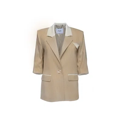 Budoar Atelier Women's Brown Cannes Blazer