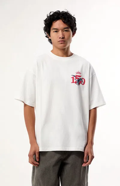 Budweiser Men's By Pacsun 150 T-shirt In White In Animal Print