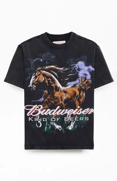 Budweiser Men's By Pacsun Clydestorm T-shirt In Black
