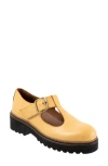 Bueno Abigail Mary Jane Loafer In Mustard