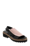 Bueno Amy Slingback Platform Sandal In Dusty Mauve