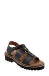 Bueno Athena Strappy Sandal In Black