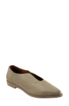 Bueno Berkley Pointed Toe Loafer In Sage