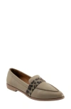 Bueno Bristol Pointed Toe Loafer In Green