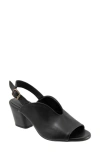 Bueno Clare Slingback Sandal In Black