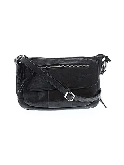 Pre-owned Bueno Crossbody Bag In Black