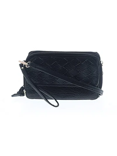Pre-owned Bueno Crossbody Bag In Black