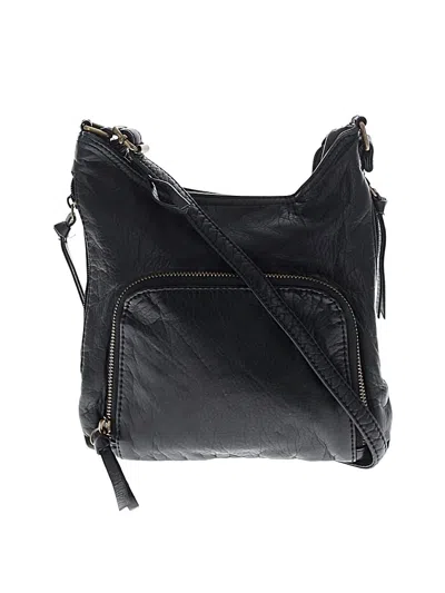Pre-owned Bueno Crossbody Bag In Black