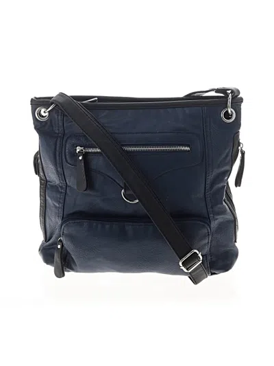 Pre-owned Bueno Crossbody Bag In Blue