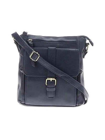 Pre-owned Bueno Crossbody Bag In Blue