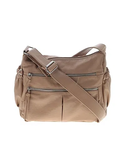 Pre-owned Bueno Crossbody Bag In Brown