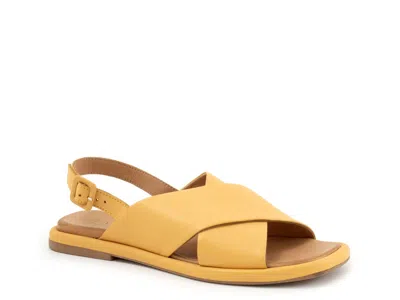 Bueno Elwood Slingback Sandal In Yellow