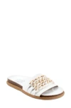 Bueno Emelia Slide Sandal In White