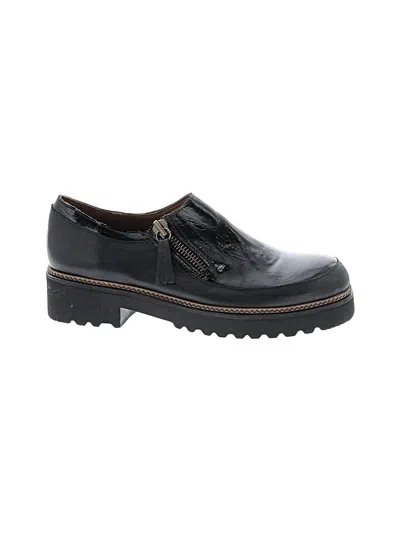 Pre-owned Bueno Flats In Black