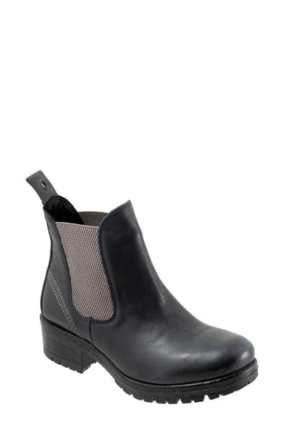Bueno Florida Chelsea Boot In Navy/ Grey