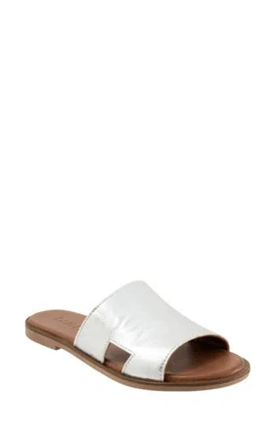 Bueno Hendrix Slide Sandal In Neutral