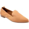 Bueno Izzy Pointed Toe Flat In Brown