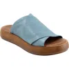 Bueno Jaxon Slide Sandal In Denim