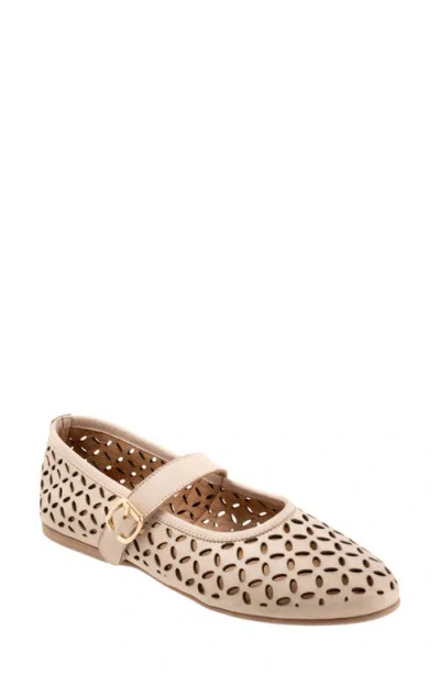 Bueno Kehlani Mary Jane Flat In Pink