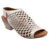 Bueno Lacey Slingback Sandal In White
