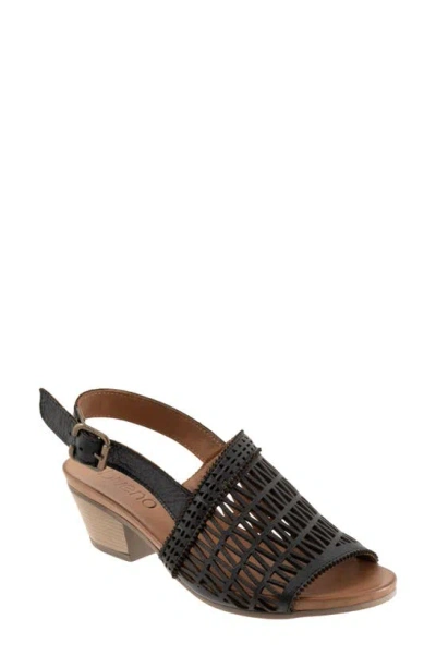 Bueno Lia Slingback Sandal In Black