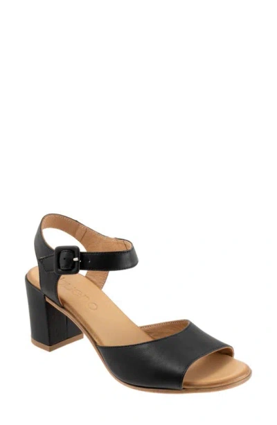 Bueno Natalia Ankle Strap Sandal In Black