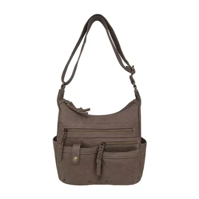 Bueno Of California Crossbody Bag In Gray