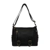 Bueno Of California Glenhaven Buckle Front Crossbody Bag In Black