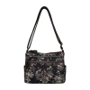 Bueno Of California Medium Double Zip Crossbody Bag In Black
